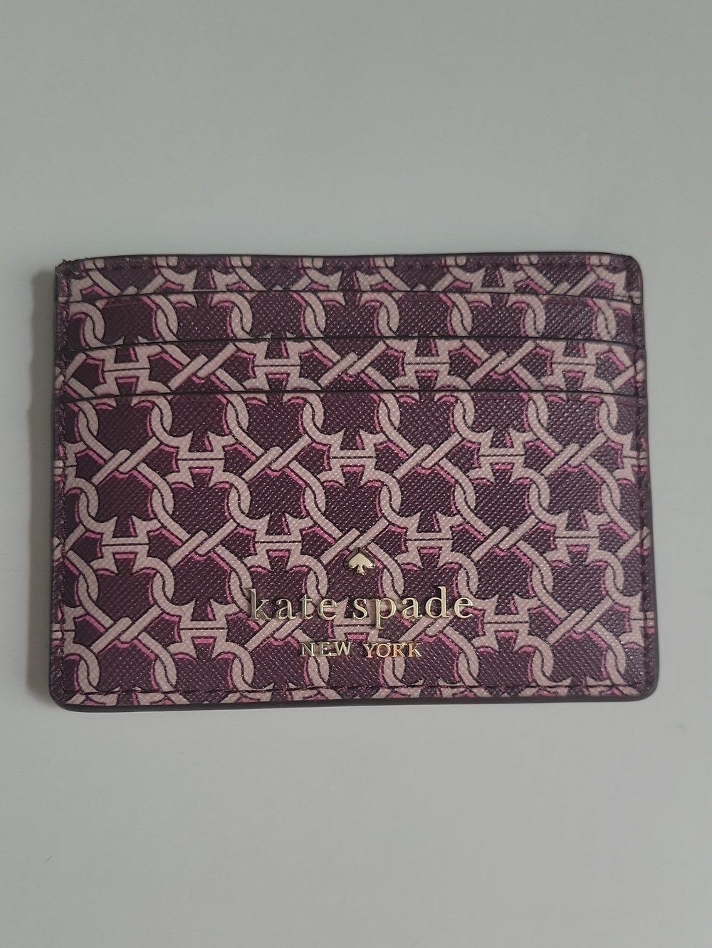 Kate spade Patterned Card Holder